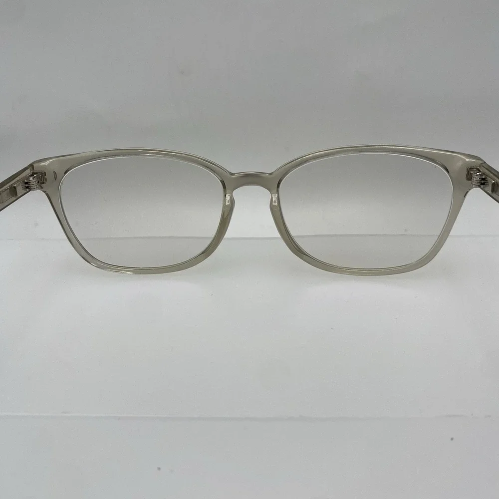 Warby Parker Eyeglasses FRAME ONLY Clemens M 205 54-16-142 Gray Clear 725